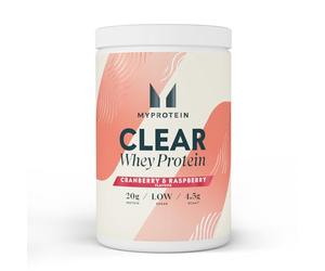 Myprotein Clear Whey Isolate - Arándano y Frambuesa, 20 porciones