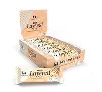 Myprotein Crispy Layered Bar, White Chocolate Peanut, 12x58g