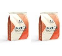 Myprotein Impact Whey Gainer | Chocolate Suave 2,5 kg | 29 g Proteínas | 51 g Carbohidratos | 383 kcal por porción | Ideal para las fases de desarrollo muscular y volumen (Paquete de 2)