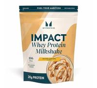 Myprotein Impact Whey Protein Milkshake - Caramelo salado | 90 porciones - 2610 g | Hasta 20 g de proteína | Cremoso, delicioso y con solo 106 kcal