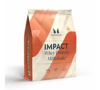 Myprotein Impact Whey Protein Milkshake - Remolino de chocolate blanco | 30 porciones - 870 g | Hasta 20 g de proteína | Cremoso, delicioso y con solo 107 kcal
