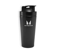 Myprotein Shaker de metal negro - 750 ml, agitador ergonómico y sostenible, batidos sin grumos, ligero y resistente, ideal para proteínas en polvo y bebidas deportivas