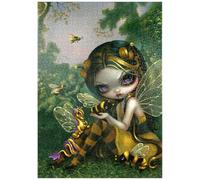 MyPuzzle Abejorro Dragonling - Jasmine Becket-Griffith - Premium 1000 Piezas Puzzles - Colección Especial MyPuzzle de Tate & Co Puzzles