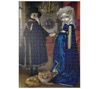 MyPuzzle Alicia En Un Retrato De Van Eyck - Jasmine Becket-Griffith - Premium 500 Piezas Puzzles - Colección Especial MyPuzzle de Tate & Co Puzzles