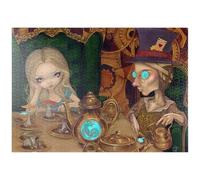 MyPuzzle Alicia Y El Sombrerero Loco - Jasmine Becket-Griffith - Premium 1000 Piezas Puzzles - Colección Especial MyPuzzle de Tate & Co Puzzles