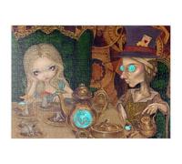 MyPuzzle Alicia Y El Sombrerero Loco - Jasmine Becket-Griffith - Premium 500 Piezas Puzzles - Colección Especial MyPuzzle de Tate & Co Puzzles
