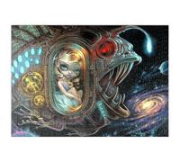 MyPuzzle Anglerfish Starship - Jasmine Becket-Griffith - Premium 500 Piezas Puzzles - Colección Especial MyPuzzle de Tate & Co Puzzles