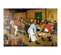 MyPuzzle Boda Campesina, 1568, De Pieter Bruegel El Viejo - Premium 1000 Piezas Puzzles - Colección Especial MyPuzzle de Æpyornis