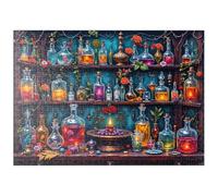 MyPuzzle Botica Encantada Estante Pociones Brillantes - Premium 500 Piezas Puzzles - Colección Especial MyPuzzle de Puzzle Galaxy