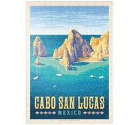 MyPuzzle Cabo San Lucas México - Las Formaciones Rocosas De El Arco Y El Mar Turquesa - Premium 200 Piezas Puzzles - Colección Especial MyPuzzle de Anderson Design Group
