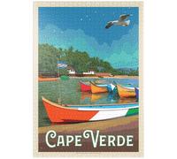 MyPuzzle Cabo Verde: Un Archipiélago Volcánico, Cartel De Época - Premium 1000 Piezas Puzzles - Colección Especial MyPuzzle de Anderson Design Group