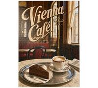 MyPuzzle Café Vienés: La Elegancia De Un Café Clásico - Premium 1000 Piezas Puzzles - Colección Especial MyPuzzle de Havana Puzzle Company