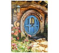 MyPuzzle Casa Hobbit En Hobbiton, Nueva Zelanda - Premium 500 Piezas Puzzles - Colección Especial MyPuzzle de Puzzle Galaxy