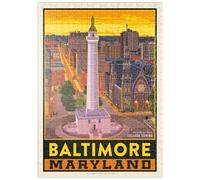 MyPuzzle Ciudades del American College: Baltimore, MD - Premium 500 Piezas Puzzles - Colección Especial MyPuzzle de Anderson Design Group