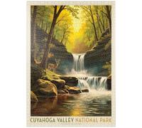MyPuzzle Cuyahoga Valley National Park: Silencio Vespertino - Premium 1000 Piezas Puzzles - Colección Especial MyPuzzle de Anderson Design Group