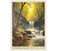 MyPuzzle Cuyahoga Valley National Park: Silencio Vespertino - Premium 500 Piezas Puzzles - Colección Especial MyPuzzle de Anderson Design Group