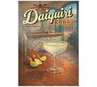 MyPuzzle Daiquiri - Cuba, Ambiente De Bar Tropical - Premium 1000 Piezas Puzzles - Colección Especial MyPuzzle de Havana Puzzle Company