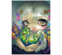 MyPuzzle Darling Dragonling IV - Jasmine Becket-Griffith - Premium 1000 Piezas Puzzles - Colección Especial MyPuzzle de Tate & Co Puzzles