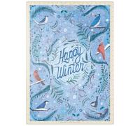 MyPuzzle Diseño Navideño Happy Winter Songbirds - Premium 500 Piezas Puzzles - Colección Especial MyPuzzle de Anderson Design Group