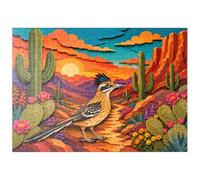 MyPuzzle El Correcaminos En Cactus Canyon - Premium 500 Piezas Puzzles - Colección Especial MyPuzzle de Havana Puzzle Company