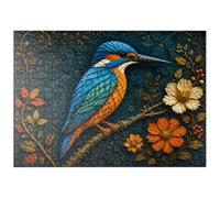 MyPuzzle El Jardín De Los Martines Pescadores De Las Hojas Otoñales - Premium 500 Piezas Puzzles - Colección Especial MyPuzzle de Havana Puzzle Company