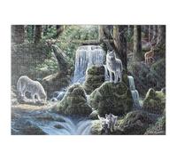 MyPuzzle Espíritus, Lobos Y Animales Ocultos - Dakota Daetwiler - Premium 500 Piezas Puzzles - Colección Especial MyPuzzle de Tate & Co Puzzles