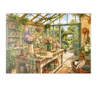 MyPuzzle Estudio De Jardinería En Invernadero, Muy Soleado - Premium 100 Piezas Puzzles - Colección Especial MyPuzzle de Havana Puzzle Company