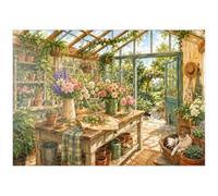 MyPuzzle Estudio De Jardinería En Invernadero, Muy Soleado - Premium 1000 Piezas Puzzles - Colección Especial MyPuzzle de Havana Puzzle Company