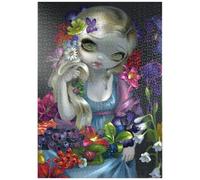 MyPuzzle Flora Girl con Flores - Jasmine Becket-Griffith - Premium 1000 Piezas Puzzles - Colección Especial MyPuzzle de Tate & Co Puzzles