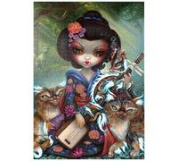 MyPuzzle Gatos Kirin Y Bakeneko - Jasmine Becket-Griffith - Premium 1000 Piezas Puzzles - Colección Especial MyPuzzle de Tate & Co Puzzles