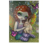 MyPuzzle Hada De La Primavera - Jasmine Becket-Griffith - Premium 500 Piezas Puzzles - Colección Especial MyPuzzle de Tate & Co Puzzles