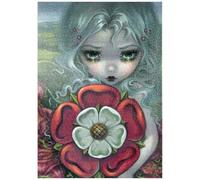 MyPuzzle Hada De La Rosa Tudor - Jasmine Becket-Griffith - Premium 1000 Piezas Puzzles - Colección Especial MyPuzzle de Tate & Co Puzzles