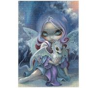 MyPuzzle Hada Dragón De Invierno - Jasmine Becket-Griffith - Premium 1000 Piezas Puzzles - Colección Especial MyPuzzle de Tate & Co Puzzles