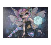 MyPuzzle Hada Onyx Moonshadow - Jasmine Becket-Griffith - Premium 1000 Piezas Puzzles - Colección Especial MyPuzzle de Tate & Co Puzzles