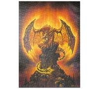 MyPuzzle Harbinger of Fire Dragon - Ed Beard Jr - Premium 500 Piezas Puzzles - Colección Especial MyPuzzle de Tate & Co Puzzles