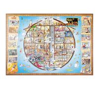 MyPuzzle Hotel World - Hugo Prades - Premium 1000 Piezas Puzzles - Colección Especial MyPuzzle de Heye Puzzle