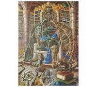 MyPuzzle Kairos El Archivista Dragón - Ed Beard Jr - Premium 500 Piezas Puzzles - Colección Especial MyPuzzle de Tate & Co Puzzles