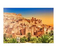 MyPuzzle Kasbah AIT Ben Haddou, Marruecos - Premium 1000 Piezas Puzzles - Colección Especial MyPuzzle de Puzzle Galaxy
