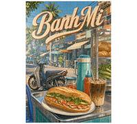 MyPuzzle La Comida Callejera De Banh Mi En Saigón - Premium 1000 Piezas Puzzles - Colección Especial MyPuzzle de Havana Puzzle Company