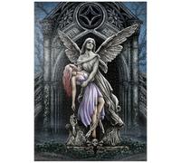 MyPuzzle La Lucha Eterna - Ángel De Piedra - Sarah Richter - Premium 1000 Piezas Puzzles - Colección Especial MyPuzzle de Tate & Co Puzzles