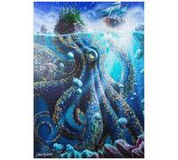 MyPuzzle Lo Que Hay Debajo del Kraken - Dakota Daetwiler - Premium 1000 Piezas Puzzles - Colección Especial MyPuzzle de Tate & Co Puzzles