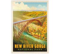 MyPuzzle New River Gorge: A Vista De Pájaro - Premium 1000 Piezas Puzzles - Colección Especial MyPuzzle de Anderson Design Group