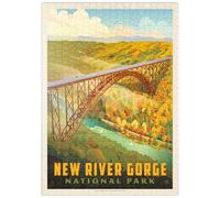 MyPuzzle New River Gorge: A Vista De Pájaro - Premium 500 Piezas Puzzles - Colección Especial MyPuzzle de Anderson Design Group