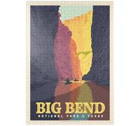 MyPuzzle Parque Nacional De Big Bend: Río Grande - Premium 1000 Piezas Puzzles - Colección Especial MyPuzzle de Anderson Design Group