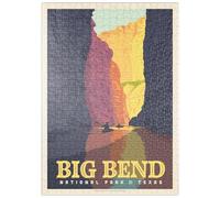 MyPuzzle Parque Nacional De Big Bend: Río Grande - Premium 500 Piezas Puzzles - Colección Especial MyPuzzle de Anderson Design Group