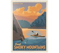 MyPuzzle Parque Nacional De Las Montañas Great Smoky: Lago Fontana - Premium 1000 Piezas Puzzles - Colección Especial MyPuzzle de Anderson Design Group