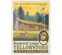 MyPuzzle Parque Nacional De Yellowstone: Roosevelt Lodge - Premium 500 Piezas Puzzles - Colección Especial MyPuzzle de Anderson Design Group