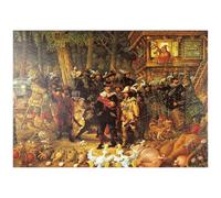 MyPuzzle Rembrandt - Michael Ryba - Cartoon Classics - Premium 1000 Piezas Puzzles - Colección Especial MyPuzzle de Heye Puzzle