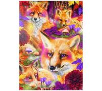 MyPuzzle Soñar Despierto Zorro Rojo En El Bosque - Sheena Pike - Premium 1000 Piezas Puzzles - Colección Especial MyPuzzle de Tate & Co Puzzles