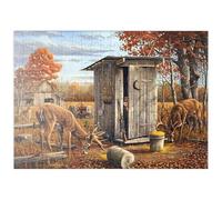 MyPuzzle Sorpresa Otoñal con Ciervos En El Pabellón De Caza - Premium 200 Piezas Puzzles - Colección Especial MyPuzzle de Puzzle Galaxy